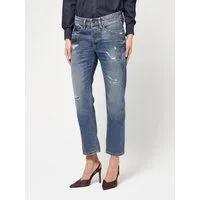 GANG Boyfriend-Jeans 94NICA CROPPED mit geraden und verkürzten Beinverlauf