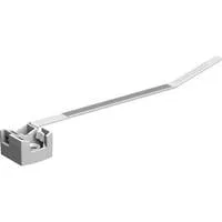 PRO EPT Befestigungsverbinder 16 x 32 mm, Kabelbinder grau, 100 Stück