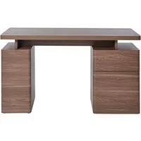 Jahnke Schreibtisch CU-LIBRE 140 (1-St), platzsparender Arbeitsplatz, 1 Schublade und 2 Türen, 135 cm