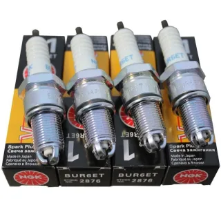 4 NGK Z?ndkerzen BUR6ET V-Line 1 Audi Fiat Seat Skoda VW