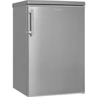 exquisit Kühlschrank KS16-V-H-040E inoxlook, 85,5 cm hoch, 55 cm breit, Perfekte Kühlung für Zuhause: 127 L, sparsam & praktisch