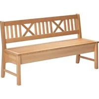 massivline&more Truhenbank Bodensee (1-St), Breite 166 cm