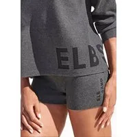 Elbsand Strickhose aus hochwertigem Strick, mit Logostickerei, Loungewear
