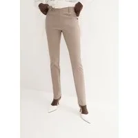 bonprix Stretch-Hose aus Viskose, Slim Fit Passform, Schlupfform mit Gürtelschlaufen