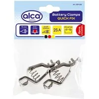 alca Batteriepolklemme Batterie-Klemmen Set 2 St. 25 A Battery Clamp Autobatterie 12 V, 2-St.