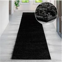 OTTO home Hochflor-Teppich Viva Shaggy, in Standard- und Premium-Qualität, 30 mm oder 45 mm Höhe, rechteckig, Uni Farben, einfarbig, weich, kuschelig, Läufer, Kundenliebling