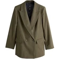 Next Jackenblazer Relaxed Fit Blazer mit Kreuzschraffur (1-tlg)