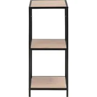 ACTONA GROUP Bücherregal, Metallgestell im modernen Industrielook, 2 Einlegeböden, Höhe 82,5 cm
