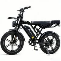 EVERCROSS TECH E-Bike 20” x 4,0 fette Reifen MTB, 48V 15,6AH Removable Battery, NFC, Heckmotor, 748,8 Wh, bis 55-100km, 7 Gang Shimano, Kettenschaltung, Heckmotor
