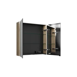 Burgbad Spiegelschrank Eqio 800x800x170 Eiche Dekor Cashmere, SPGT080F3180 SPGT080F3180