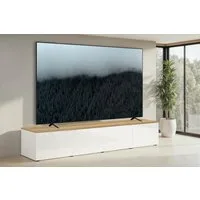 OTTO home Lowboard Easy, 245 cm breit, 47 cm tief, 4 Türen, Top 22 mm stark, Mediaboard, Modernes Lowboard für bis zu 98-Zoll-TV – perfekt für die WM
