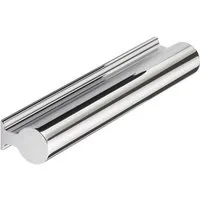 SO-TECH® Möbelgriff Griffleiste HELSING, Aluminium, Lochabstand 96 - 320 mm, Lochabstand 32 mm chrom poliert - inkl. Schrauben