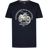 Petrol Industries T-Shirt Men T-Shirt Claic Print mit Logo Print