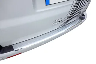 Premium Edelstahl V2A Ladekantenschutz Matt gebürstet für Mercedes B-Klasse W245