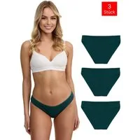 Tazzio Slip 3er-Pack Damen Slip F941 (Packung, 3-St., 3er-Pack) Nahtlose Verarbeitung - keine sichtbaren Linien unterm Outfit