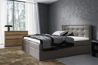 Boxspringbett Schlafzimmerbett VIDE XL 180x220cm in div. Farbvarianten