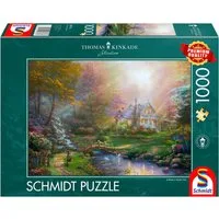 Schmidt Spiele Puzzle A Mother's Perfect Day von Thomas Kinkade, 1000 Puzzleteile, Made in Germany