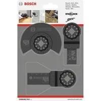 Starlock Holz-Basis-Set, 3-teilig, Sägeblatt-Satz für Multifunktionswerkzeuge