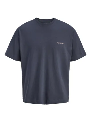 JACK&JONES - JORMONTAUK BACK GRAPHIC TEE SS EA26 JNR Odyssey Gray - Gr. - 152