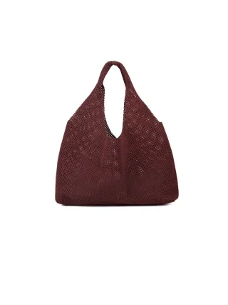 Giulia Monti Handtasche Bordeaux
