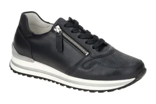 Gabor 66.528.66 TURIN Damen Sneaker Ocean/Midnight H Weite - Komfort Fu?bett