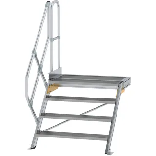 Munk Treppe mit Plattform 45° Stufenbreite 1000 mm - 600464