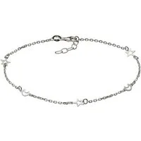 Firetti Fußkette Schmuck Geschenk Silber 925 Körperschmuck Ankerkette