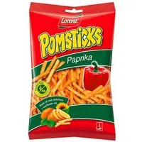 LORENZ Knabberei, Lorenz Pomsticks Paprika Kartoffelsticks knusprik würzig 100g