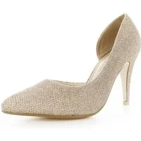 White Lady 817 elegante Glitter Pumps Pumps