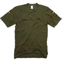 Leo Köhler T-Shirt Original Bundeswehr Leo Köhler T-Shirt Tropen mit Flaggen