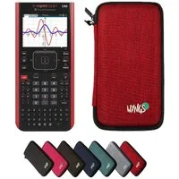 Texas Instruments Taschenrechner TI-Nspire CX II-T CAS inkl. WYNGS Schutztasche Rot