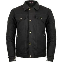 MDM Motorradjacke Motorrad Jeans Jacke mit Protektoren in Schwarz, Grau oder Blau erhältlich