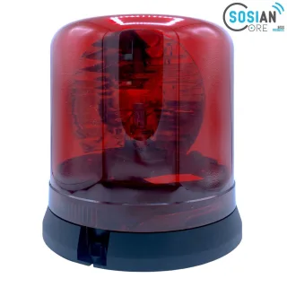 SOSIAN CORE-B2 LKW Drehspiegel-Kennleuchte ECE-R65 12 o. 24V Blau (ECE-R65) 12 Volt