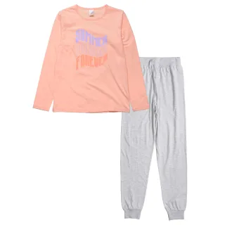 STACCATO - Pyjama mit Wording-Print s.peach aop?+i.gr.mel - Gr. - 152