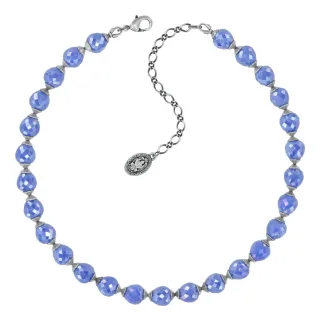 konplott - Halskette - Merry Go Round blau
