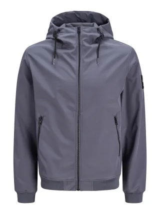 JACK&JONES - JJEBASIC SOFTSHELL HOOD NOOS - Gr. - XXL