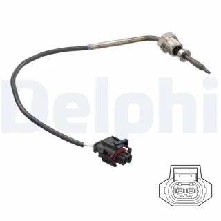 Delphi Abgastemperatursensor Chevrolet Captiva 2,0 TS30148