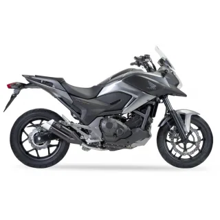 % Sport Auspuff IXIL Hyperlow XL Black Honda NC 700 / 750 S / X / Integra Bj.2012-2015 +ABE / EURO-3