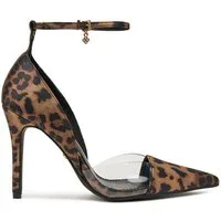 DeeZee Deezee Damen High Heels Beige PX096 01 High-Heel-Stiefel