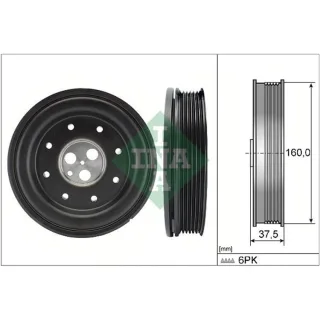INA Riemenscheibe f?r Kurbelwelle Ford Mondeo Transit Jaguar X-Type