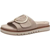 Tamaris WIDE FIT MultiAdjustable, comfortFit aus Leder Pantolette MultiAdjustable