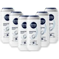 Nivea Men Duschgel Pflegedusche Sensitive 6 x 250ml, 6-tlg.