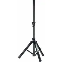 Pronomic Lautsprecherständer Boxenstativ - Niedriger Monitor-Ständer aus Stahl, (bis 0 Zoll, Höhenverstellbar, 1-tlg., Belastbarkeit bis 50 kg, Ideal für Linienstrahler, Akustik-Verstärker)