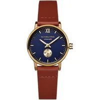 Victoria Hyde Quarzuhr Victoria Hyde London Eyes Damen Basic, Armbanduhr, Damenuhr Lederarmband, (1-tlg., Kein Set)