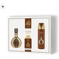 Lattafa Duft-Set Lattafa Pride Masa Giftset 100ml edp + 20ml edp + spray 200ml
