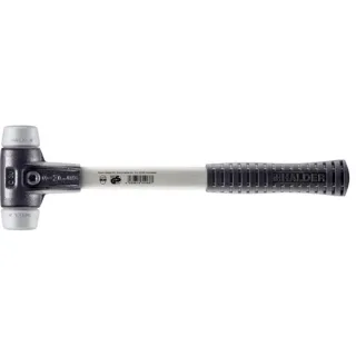 HALDER SIMPLEX - Schonhammer mit verstärktem TE-Gehäuse und Fiberglasstiel, TPE-mid - 3703.030