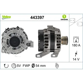 Valeo Volvo C30 S60 S80 V60 V70 Xc60 Xc70 443397