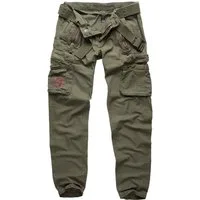 Trooper Cargohose Herren Traveler Slimmy Cargo Vintage Hose Army Outdoor Pants