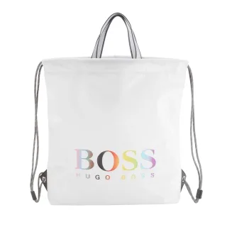Boss - "Tlove" Turnbeutel, Regenbogen Logo (Weiß)