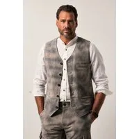 JP1880 Steppweste Leder-Weste Tracht Rindleder